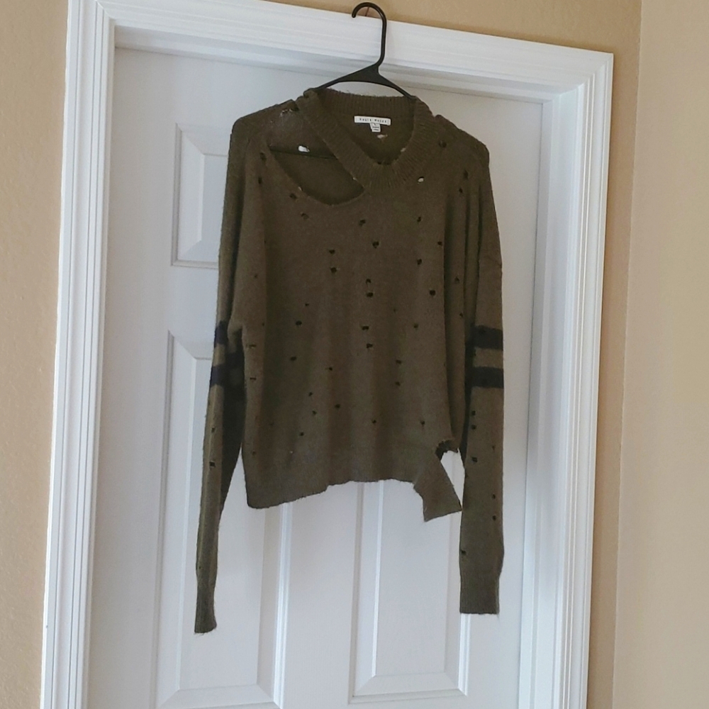 Green sweater